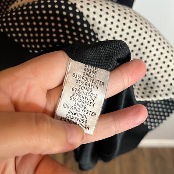 Anthropologie Yoana Baraschi Sheath Channeled Dots Column Dress - Picture 5 of 6